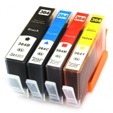 Tusze do HP 364XL CHIP KOMPLET B210/C310/3070/3520