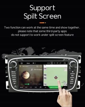 RADIO ANDROID 11 FORD FOCUS MONDEO GALAXY 2DIN 32G