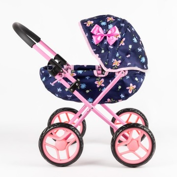 КОЛЯСКА KINDERPLAY DOLL Глубокая гондола со складным верхом