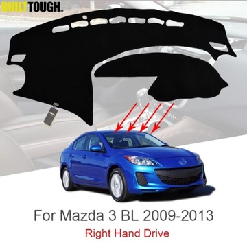 Pokrywa deski rozdzielczej dla Mazda 3 BL 2009