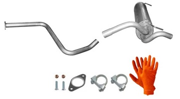 OPEL ASTRA J 1.7 CDTi (09-18) RURA TŁUMIK KOŃCOWY