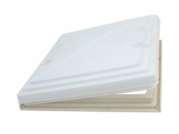 Мансардное окно 40Х40 МПК, форточка, козырек, мансардное окно, без москитной сетки