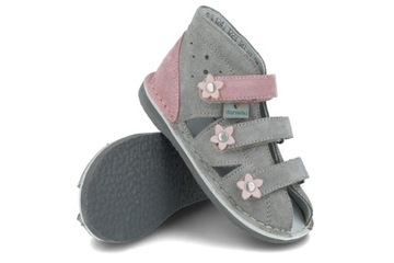 Danielki профилактическая обувь S124 тапочки кожаные для детского сада R30