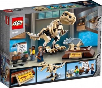 LEGO — МИР ЮРСКОГО ПЕРИОДА — ВЫСТАВКА ИСКОПАЕМЫХ ТИРАННОЗАВРОВ — 76940
