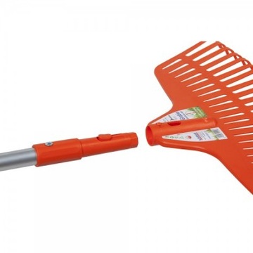 ГРАБЛИ ДЛЯ ЛИСТ - M - ОРАНЖЕВАЯ РАМПА