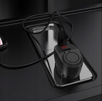 Разветвитель прикуривателя 2 USB 3.1A Вольтметр 12В 24В Z34