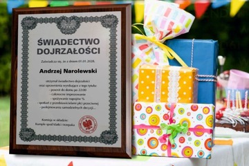osiemnastka najlepszy PREZENT, pamiątka, 18-nastka, na osiemnastkę