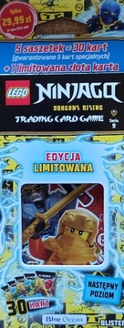 BLISTER #4 LEGO NINJAGO DRAGONS RISING NASTĘPNY POZIOM KARTY
