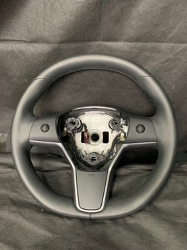Tesla Model 3 kierownica skóra 1105324-00-J ŁADNA