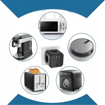 РОЗЕТКИ CUBE РОЗЕТКИ CUBE с 2x USB, USB-C 7-в-1