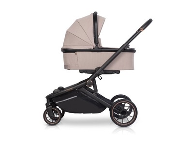 Гондольная коляска для близнецов CAVOE AVEC TAUPE