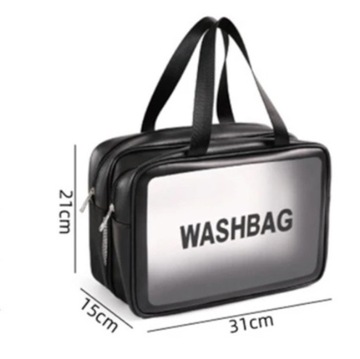 БОЛЬШАЯ ВОДОНЕПРОНИЦАЕМАЯ ДОРОЖНАЯ КОСМЕТИЧЕСКАЯ СУМКА WASHBAG