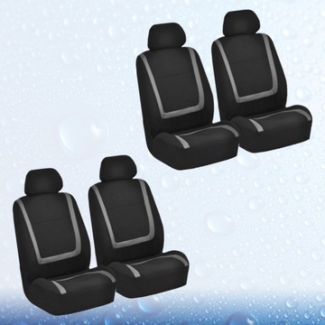 POKRYCIA TYLNYCH SIEDZEŃ AKCESORIÓW SAMOCHODOWYCH