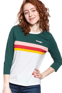 WRANGLER RAINBOW TEE DAMSKI LONGSLEEVE KOSZULKA S