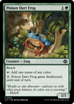 MTG Poison Dart Frog FOIL