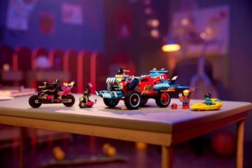 LEGO DREAMZZZ КРОКОДИЛЬНАЯ МАШИНКА СТРЕЛЯЮЩИЕ ДИСКИ 2 В 1 СУПЕР БЫСТРОЕ ВНЕДОРОЖЬЕ