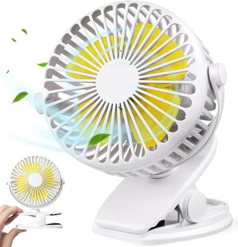 ОФИСНЫЙ ВЕНТИЛЯТОР, ЗАКРЕПЛЕННЫЙ НА НАСТОЛЬНОМ ПОРТАТИВНОМ 3 СКОРОСТИ ВЕТРА