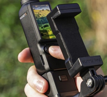 Регулируемый держатель для камеры и телефона для DJI Osmo Pocket, резьба 3–1/4 дюйма