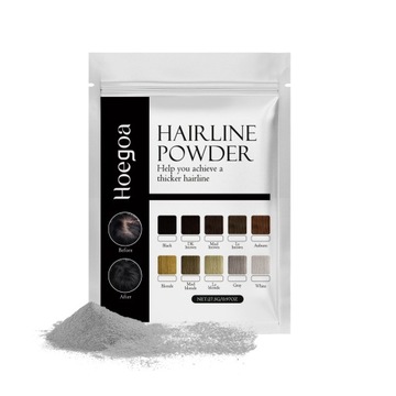 Пудра для волос для заполнения линии роста волос и придания объема.