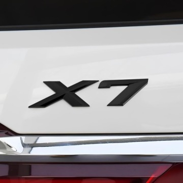 ЭМБЛЕМА BMW НАДПИСЬ ЗАДНЯЯ ДВЕРЬ ДЛЯ X7 G07 ГЛЯНЦЕВЫЙ ЧЕРНЫЙ ЧЕРНЫЙ