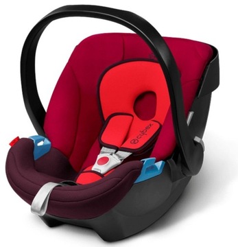 CYBEX Fotelik samochodowy nosidełko dla dziecka Aton Rumba Red