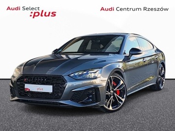 Audi A5 B10 2024 Audi S5 Sportback panorama, head up, kamery 360, hak, matrixy, aktywny tem