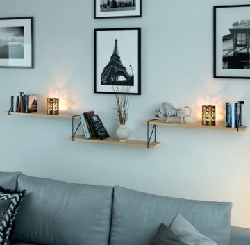 Полкодержатель ROD GTV, черный матовый