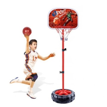 Koszykówka pokojowa kosz siatka piłka igła zestaw