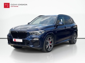 BMW X5 G05 SUV 2.0 25d 231KM 2021 BMW X5 Masaze Oswietlenie Ambiente Hak Adaptive LED Salon PL 1 Wlasciciel