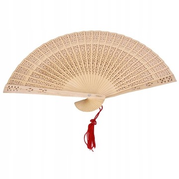 Drewniany wentylator retro, 20 cm, wentylator