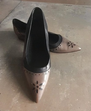 Уникальные кожаные балетки Jil Sander 37.5