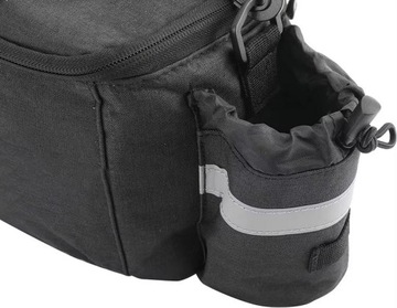 TORBA NA BAGAŻNIK NA ROWER TERMICZNA SAKWA ROWEROWA ODBLASKOWA SZTYWNA XL