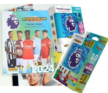 ALBUM + 2 x PUSZKA Duża + mała PREMIER LEAGUE 2024 Golden Baller Limited