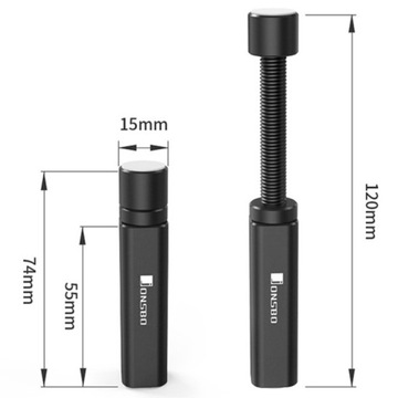 Регулируемый кронштейн-держатель Jonsbo VC-20 для видеокарты 74-120мм 36гр