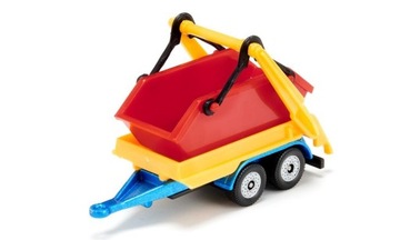 1695 Ciężarówka z przyczepą i pojemnikami siku