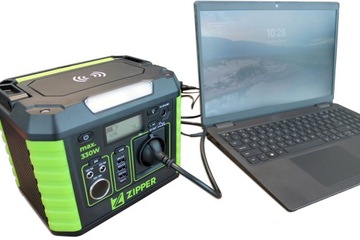 Powerbank Электростанция 330 Вт 230 В Застежка-молния со светодиодной зарядкой Генератор 288,6 Втч