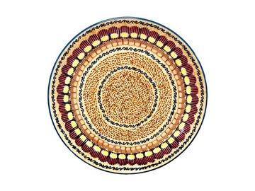 Talerz obiadowy 26 cm ceramika BOLESŁAWIEC KLJ