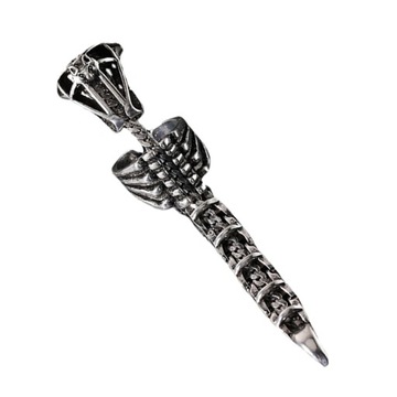 МУЖСКИЕ ПОДВИЖНЫЕ КОЛЬЦА СКОРПИОНА С ПОЛНЫМ ЗМЕИНЫМ ПАЛЕЦОМ