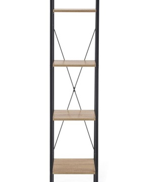 Regał loftowy Czarny Dąb Sonoma 34 cm x 148 cm x 32 cm Halmar Narvik Reg 1