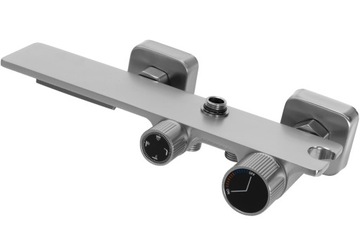 ZESTAW PRYSZNICOWY NATYNKOWY NIKIEL SZCZOTKOWANY NATRYSKOWY REA HELIX