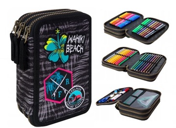 Coolpack piórnik potrójny JUMPER 3 BADGES