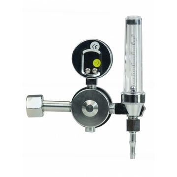 Редуктор с ROTAMETER Аргоновый переходник, переходник аргон/Co2 200 бар
