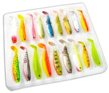 SAVAGE ZESTAW PRZYNĘT CANNIBAL [8CM]+[6,8CM]#18SZT