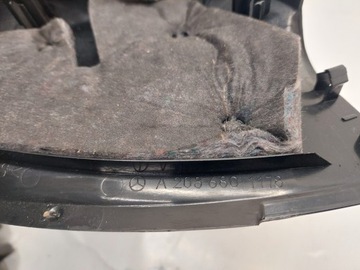 КРЫШКА ПРИБОРНОЙ ПАНЕЛИ ЛЕВАЯ MERCEDES C-CLASS W203 A2036801178