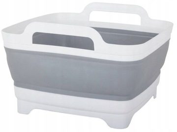 Verk 01542 Складная силиконовая миска со сливом 8 л