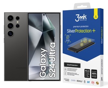 3MK Silver Protect+ do Samsung Galaxy S24 Ultra Folia antymikrobowa