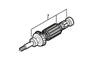 Wirnik 2610941201 Dremel 200, 285, 300, 395