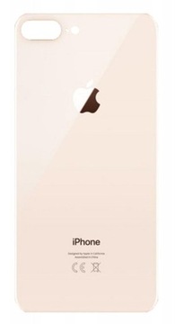 Klapka Plecki Tył iPhone 8 Plus Złoty Duże oczko