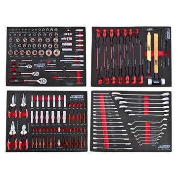 ШКАФ ДЛЯ МАСТЕРСКОЙ AWTOOLS, 177 ШТ. ИНСТРУМЕНТЫ AW15100