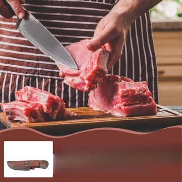 NÓŻ RZEŹNICZY NOŻE OSŁONA KRAWĘDZI KAWA 22,5X5CM